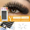 Ложные ресники Lakanaku yy Shape Shape Distash Made Brazilian Volume Cilia Soft Extension Fan