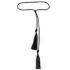 Corde à nœud à paquet de mouton personnalisé Robe de ceinture mince de ceinture fine petite ceinture simple corde de taille simple 240419