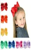 40 colores de 6 pulgadas de moda para bebés Babbon Bow Clips Girls grandes Bownot Barrette Boutique Bows Bows Children Accesorios para el cabello3380364