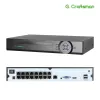 Lens Xmeye 16ch 4K POE NVR H.265+ Onvif Network Video Recorder 2 HDD 24/7 Recording IP -camera Onvif P2P -systeem