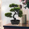 Kwiaty dekoracyjne dekoraciones para salas casa sztuczne rośliny doniczkowe wewnętrzne bonsai