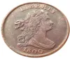 USA 18001808 8st Datum för vald Draped Byst Half Cent Copper Craft Copy Decorate Coin Ornament Home Decoration Accessories3265877