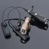 Escopos wadsn tático m300c m300a poderosa lanterna de lanterna de caça de caça de caça de caça de caça mini armas de armas com interruptor com interruptor AirSoft acessório