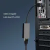 2024 USB 3.0 Ethernet Adapter USB -карта сетевой карты RJ45 1000 Мбит/с LAN RTL8153 для Win7/Win8/Win10 для MacBook Naptop Ethernet USBFOR WIN10 USB Network Card Card Card Card Card