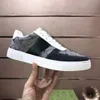 2024 Tasarımcı Lüks Marka Klasik Styling G Ace Sıradan Ayakkabı Erkek Kadın Bee Snake Deri İşlemeli Tiger Kilitli Beyaz Siyah Eğitmenler Sneakers 38-45