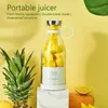 Juicers Mini Portable Blender Wireless Laddning 4 Blades Electric Juicer Fruit Mixers Extractors Multifunktion Juice Maker Machine