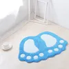 Bath Mats Wholesale Amazon Flocking Toilet Absorbent Pad Carpet Bathroom Entrance Floor Foot Cartoon