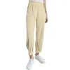 Damesbroek vrouwen palazzo zomer boho brede casual lange broekbroek met zakken Koreaanse mode officiële winkel