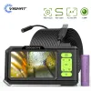 Cameras 4.3 Inch IPS Screen Industrial Endoscope Camera HD1080P Car Inspection Borescope Waterproof Rigid Autofocus Camera 1920P 2600mAh