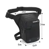 Réchauffeurs Sports extérieurs Sac de jambe de taille étanche à vélo de téléphone mobile LEGSE LEGGATS SAGS CEINTURES CEINTROLES FANNY PACK PACK POUR HOMMES