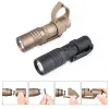 Scopes Tactical PLHv2 Handheld LED Flashlight with Pocket Clip Switchback Large Finger Release Ring Outdoor Hunting Pistol scout light