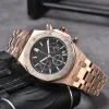 2024 Best price AP Wrist Watches New Mens ap Watches All Dial Work Quartz Watch High Quality Top Luxury Brand Chronograph Clock watch band Men Fashion A9989