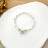 Strands Ashiqi Natural Hetian Jade Bamboo -Chain 925 Серебряный серебряный колокольчик браслет для женской девочки подарки модные украшения свадьба свадьба