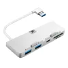 IMAC Apple Allinone için Hubs 5in1 Hub USB3.0X2/TYPEC/TF/SD 5Gbps Çok Fonksiyonlu Taşınabilir Hub Yerleştirme İstasyonu