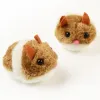 Toys Plüsch Hamster Interactive Toys Simulation Pet Kätzchen Sicherheit Plüsch Maus Maus Mausspielzeug dreht sich und läuft weg