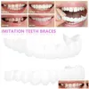 Outras higiene oral Brace dental False BRACES DENTES ER SIMAÇÃO DE CASADA CORREÇÃO DE BELAÇÃO SHA Reparação de defeito Drop Drop Health Dhq74