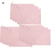 Cosmetische tassen roze canvas zakje make-uptas bulk met meerkleurige ritssluiting potloodkaste Diy Craft Travel