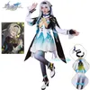 Anime Costumes Firefly Cosplay Game Honkai Star Rail Firefly 3D Print Cosplay Come Dress Perg Pełny zestaw Kobiet Rola Rola Gra Carnival Party Ubrania Y240422