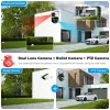 Kameror Legendsafe Dual Screen WiFi Camera Waterproof Securiy Protectio 8MP 4K Wireless Outdoor Human Detection ICSEE VideoSurveillance