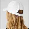 Дизайнер Alo00 Caps Женщина мода летняя утиная шляпа шляпа sunvisor hat wear black white sports casual hat для мужчины Womans нет коробки