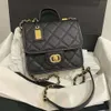 designer leather handbag chenel 23 Spring 22K Mailman Bag Caviar Chain Portable Shoulder Cross Shoulder Tofu Bag