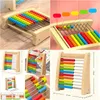 Other Door Hardware Add Subtract Abacus Ten Frame Set Math Counters For Kids Smooth Edges Educational Counting Frames Toy Children P Dhlum