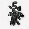 Klipsy przedłużenia włosów klip czarny brązowy biały 100 plus Wysoka jakość w Drop dostarczanie produkty akcesoria narzędzia dhadr