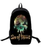 Backpack Sea of Thieves 16 polegadas Backpacks Mochilas Estudantes Print Bookbag Sagão à prova d'água meninos Girls7239375