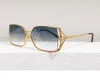 New Sunglasses womens designer Elegance Exquisite Metal Noble Casual Style square frames pendant decorative Clear Light 5389574