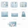 Storage Bags 7PCS Packing Cubes For Travel Luggage Organiser Bag Compression Pouches Clothes Suitcase Organizers