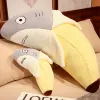 Poppen schattige transformatie Shark Banaan pluche speelgoed gevuld Kawaii Shark Doll Animal Pillow Soft Cartoon Cushion Kids Girls Kerstcadeau