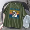 Herr t -skjortor roliga pew madafakas cool hundtryck kvinnlig t -shirt sommar hem lös kort ärm 2024 kvinnor