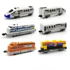 Cars Highspeed Train Model Rail Car Assemble DIY Set Parts Special Accessories Gift Toy for Boy