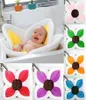 New baby Flower Bath Tub Newborn Blooming Sink Bath For Baby Boy Girl Foldable Shower Play Bath Infant Plush Floral Cushion Mat4024518