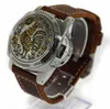 Luxe horloges Replica's Panerei Automatische chronograaf polshorloges 2018 Luminorss 1950 Sealand Rooster Pam00852 44 mm Gray Dial Paperpanerei Directable Watche