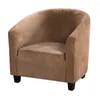 Couvre-chaise Couverture de canapé pratiques Barre de canapé de fauteuil entièrement inclusif Silver Velvet Silver Velvet