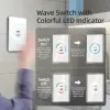 コントロールZemismart Zigbee Smart WaveスイッチPIRセンサーTuya Hubは、私たちをサポートサポートALEXA Google Home Voice Controlをサポートしました