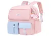 Moda coreana Rainbow ombro de cinta de ombro para adolescentes meninas crianças039s mochilas à prova d'água bolsas escolares infantis mochilas8443113