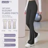 Traccettaci da donna Pantaloni da yoga da donna Pantaloni per la perdita di peso Escerma dei pantaloni fitness Pantaloni Pilates Wide Pants Allenamento leggings YQ240422