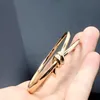 Armband Gold Armreifen Designer Schmuckfrau Aufstieg Gold Silber Armbänder für Frauen Malbänder Luxusschmuck Modemarke für Hochzeitsfeier Geschenk