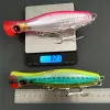 Akcesoria Noeby 3PCS 16CM 78G Trolling Topwater Popper przynęta z wysokim hakiem dla Marlin GT Tuna Saltwater Fishing NBL9602