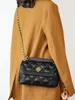 dameszak, kleine geurige lingge handtas, 2024 trendy stijl, felbare en veelzijdige textuur, lingge chain crossbody zou v006#