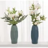 PE Minimaliste abstrait nordique Vase Vase Human Face Display Room Vases décoratifs TV Cabinet Dry Flower Decoration S