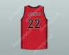 Anpassat namnnummer Mens Youth/Kids Kawhi Leonard 22 Martin Luther King High School Wolves Red Basketball Jersey 4 Top Stitched S-6XL