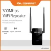 Routers Comfast pour Utilisation à domicile 300 Mbps Signal WiFi Extender Wireless Mini Router Repeater Access Point 2,4 GHz Amplificateur WiFi CFWR302S