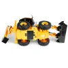 Cars 1/20 RC Car Double E E589 2.4G 11CH Excavator Remote Control Model JCB Backhoe Loader Light Sound Construction Truck Vehicle Toy