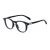 Óculos de sol Quadros NYWOOH Moda anti -azul com óculos de prescrição de óculos ópticos redondos de miopia óculos de prescrição personalizados