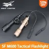 Scopes Surefir M600 M600U Airsoft Powerful Flashlight 600 Lumen Scout Light Tactical LED Rifle Gun Weapon Light Fit 20mm Rail Hunting