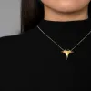 Halsband Inature Fashion 925 Sterling Silver Manta Ray Fish Pendant Necklace For Women Men Choker Jewelry Gift