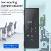Steuerung digitaler Fingerabdruckglasetür Schloss Fernbedienung Bluetooth TTLOCK App Passcode RFID -Kartenschlüsselloser Smart Lock und WiFi Gateway